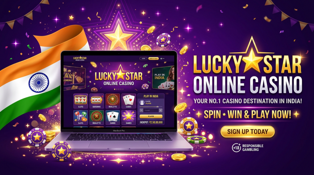 Join the winners' circle—register at Lucky Star India now and start spinning for the next big jackpot!